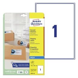Etikete zweckform j8167 199,6×289,1mm 1/25