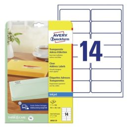Etikete zweckform j8563 99,1×38,1mm 1/25