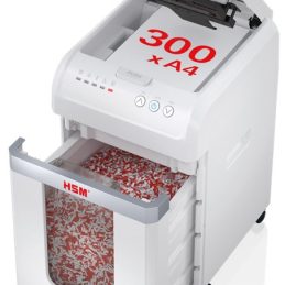 Uničevalec dokumentov hsm auto x300 4×12 p-4 shredstar 1037111