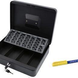 Blagajna olympia cb 770 300x240x90 mm črna