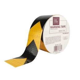 Trak označevalni 48mmx5m rumen-črn odsevni levia 111178