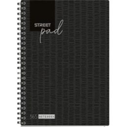 Blok kolegij a5 črtan 100l black