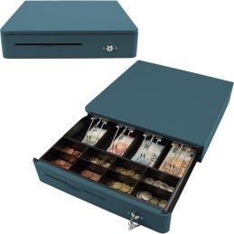 Blagajna olympia m 405 405x400x102 mm modra 947990123