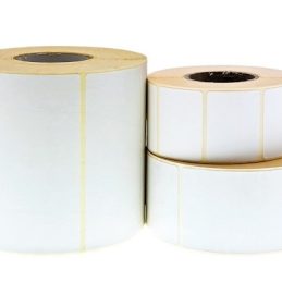 Etiketa termo top na roli odlepljive 80×50 fi 76 1/2000