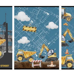 Zvezek a4 mp črtan construction z robom 54-listni