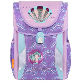 Torba šolska tiger family joy lilac beach