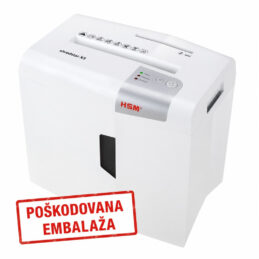 Uničevalec dokumentov hsm x5/4,5×30 shredstar p-4 1043- poškod. embalaža