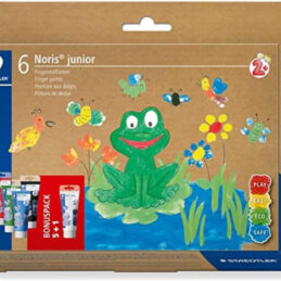 Barve prstne v lončku 1/6 staedtler noris junior